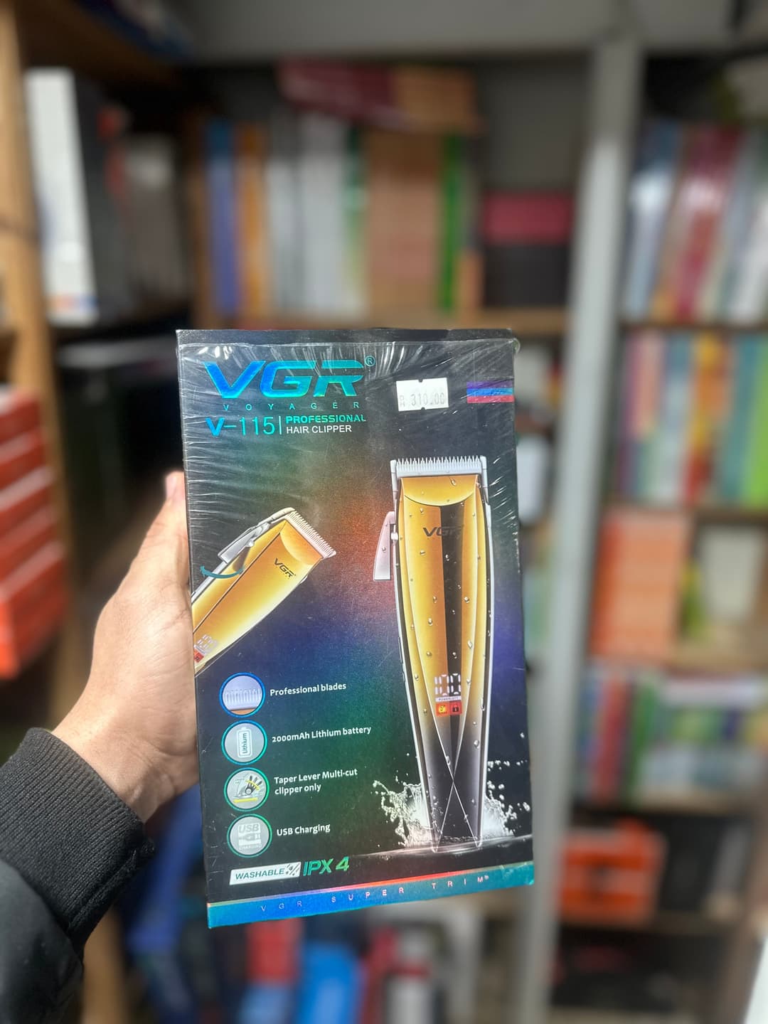 TGR V115 Tondeuse Cheveux Professionnelle Lavable IPX4 — Photo 2