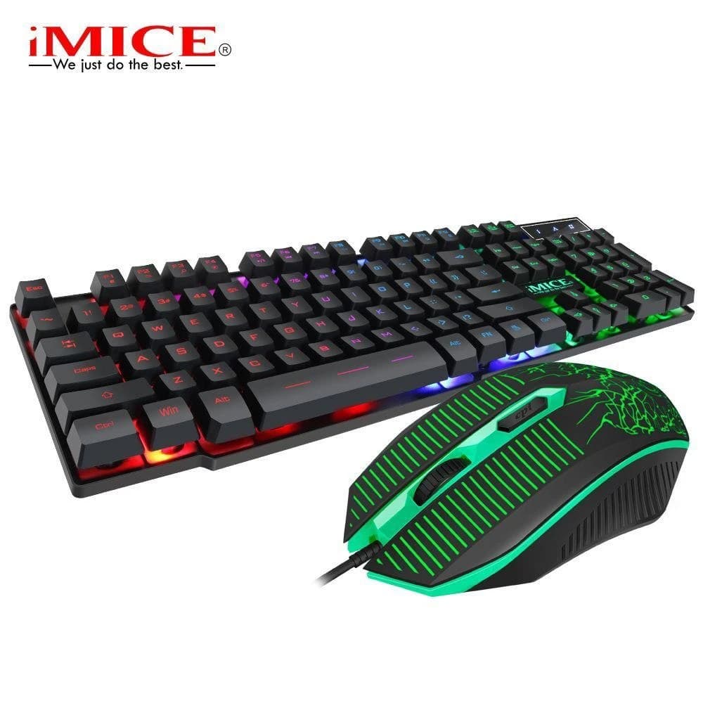 Pack Clavier + Souris Gamer Imice RGB