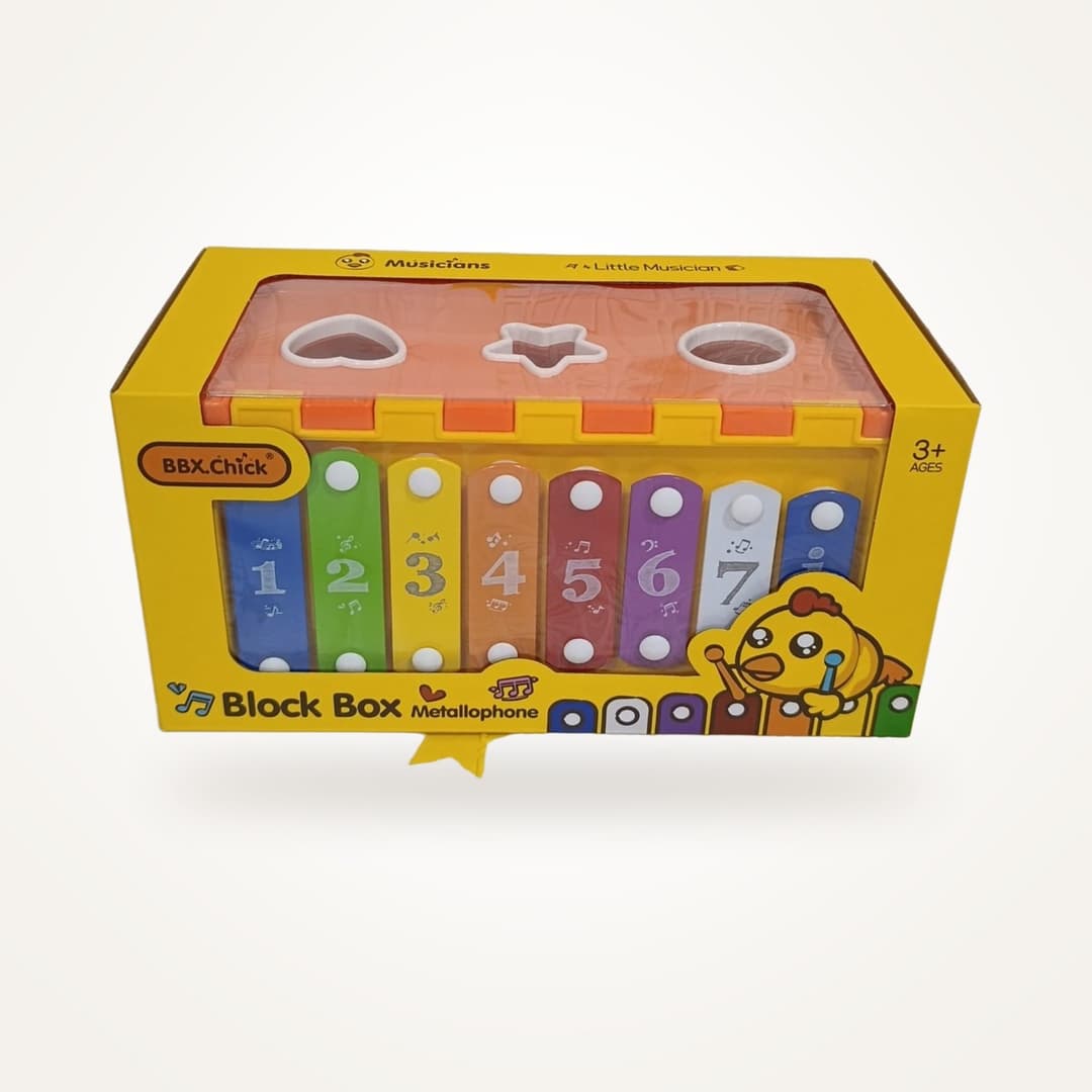 Xylophone Boîte à Formes 2 en 1
