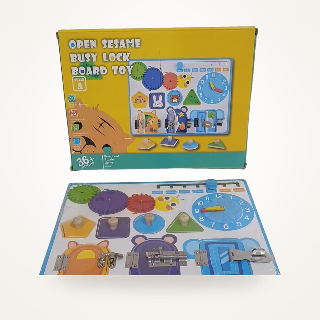 Tableau Serrures et Loquets Busy Board