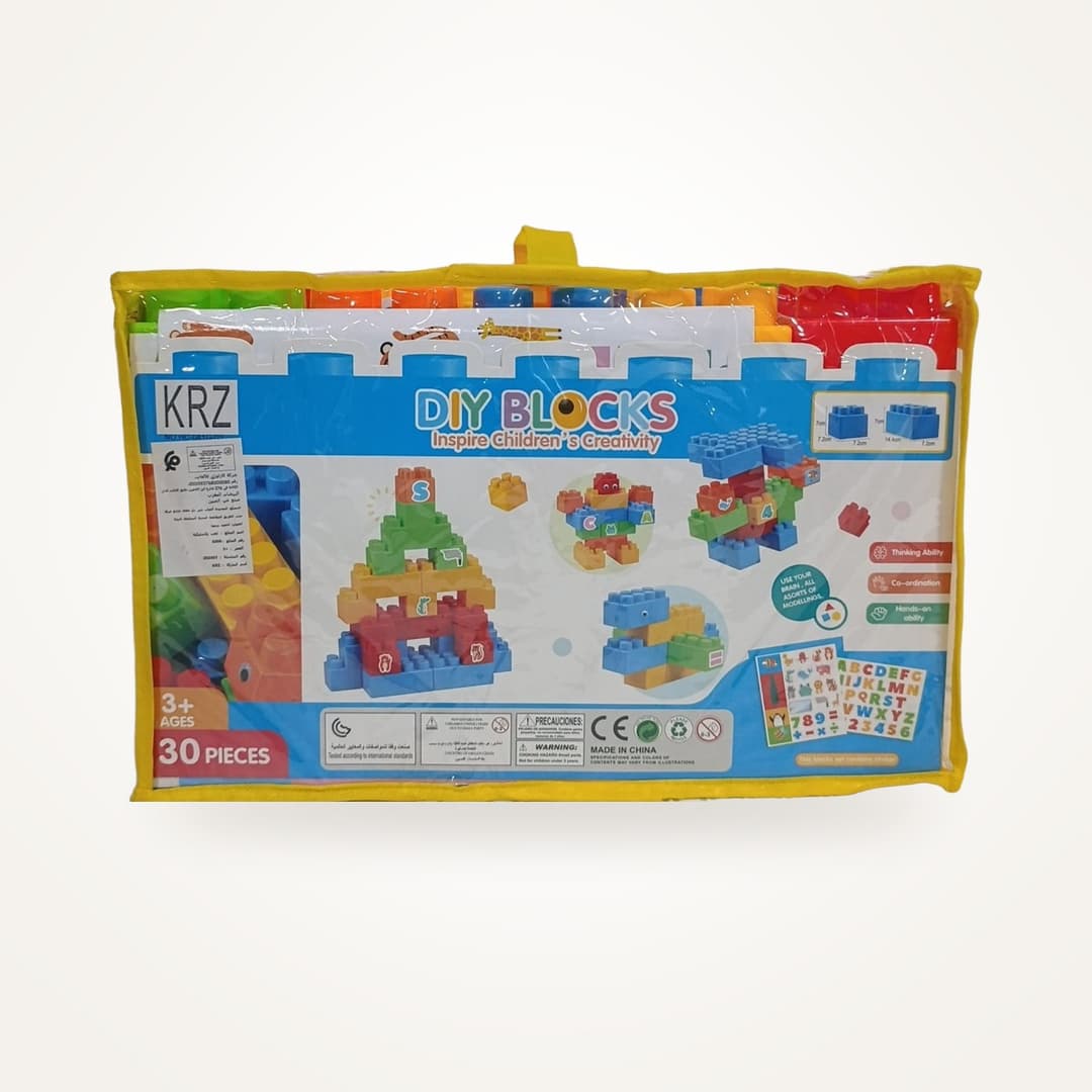 Grosses Briques DIY Blocks 30 Pièces