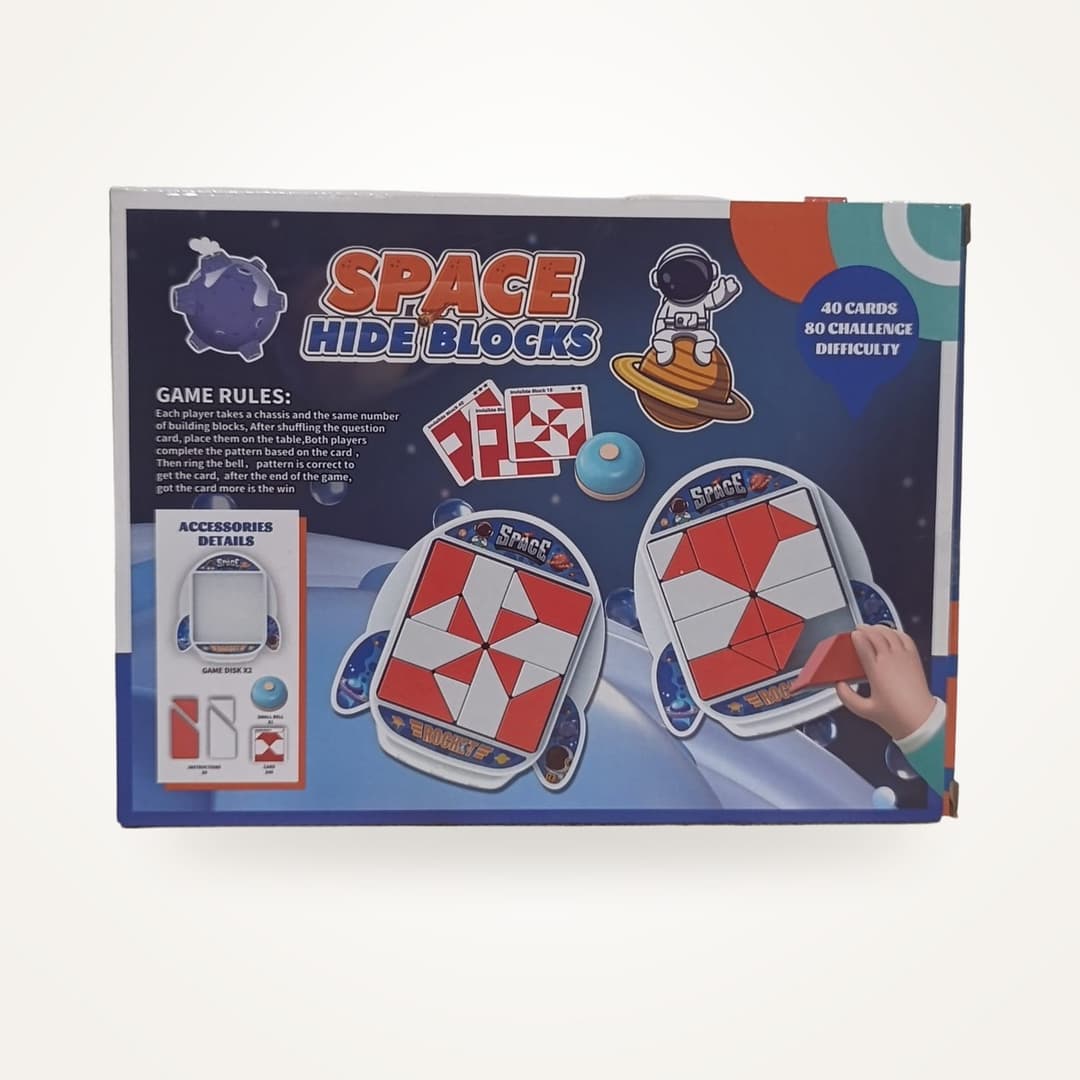 Space Hide Blocks Jeu de Logique