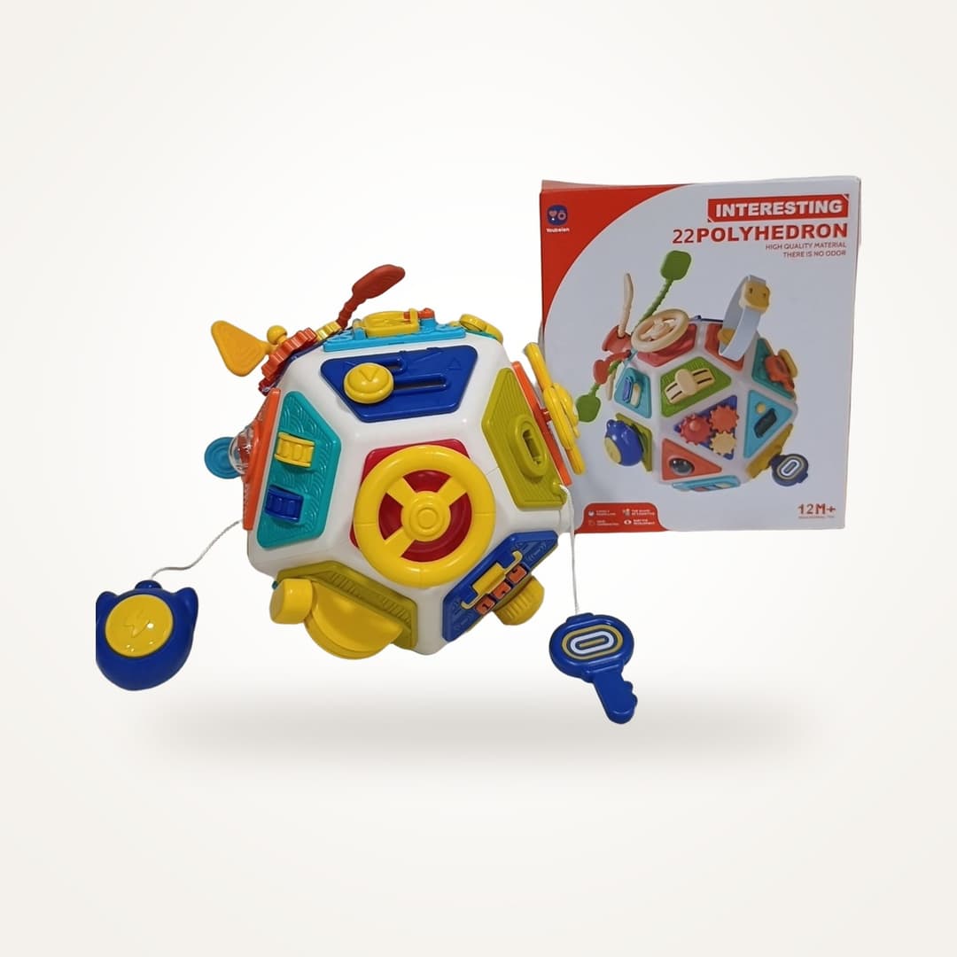 Cube Activités 22 Faces Pour Bébé