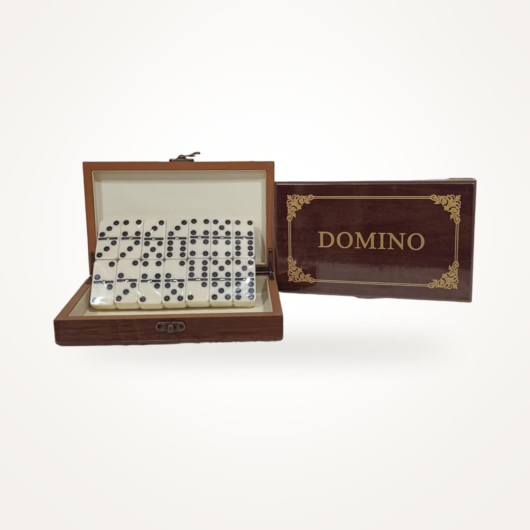 Domino Coffret en Bois