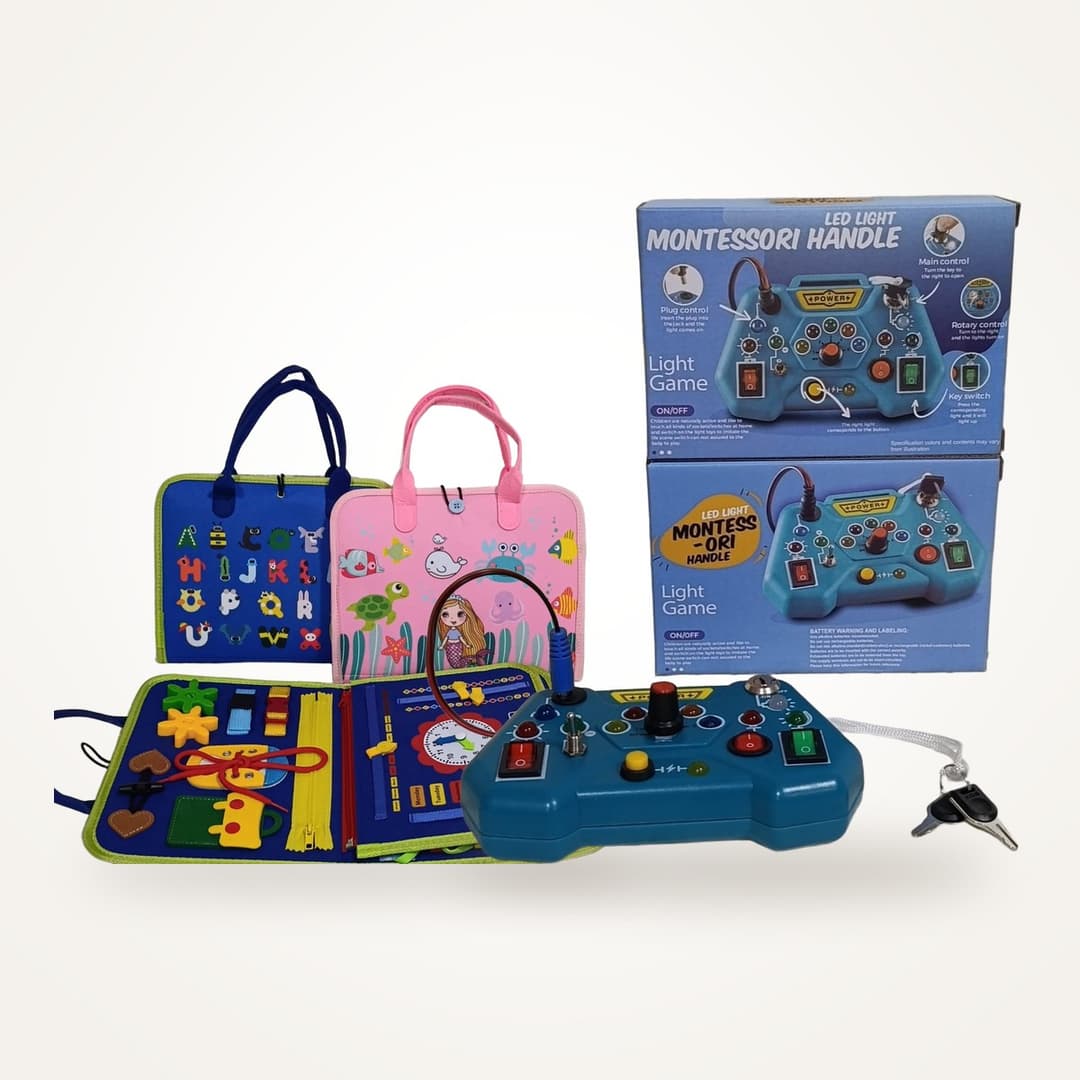 Lot Busy Bébé Montessori 2 Pièces